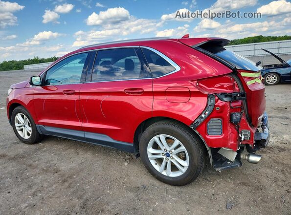 2FMPK4J9XLBA97316 2020 FORD EDGE Red Հետևի ձախ
