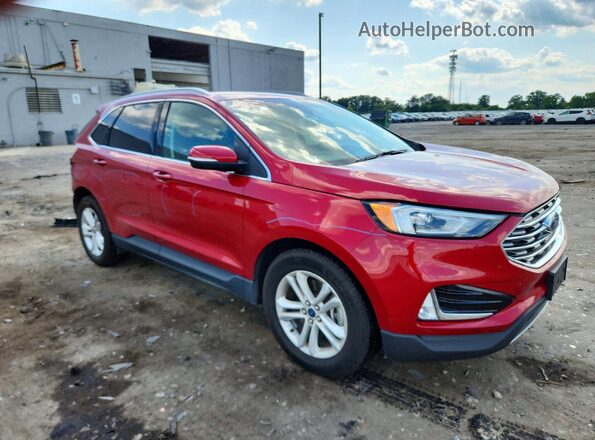 2FMPK4J9XLBA97316 2020 FORD EDGE Red Առջևի աջ