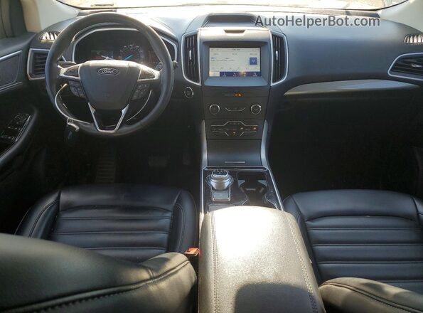 2FMPK4J9XLBB38298 2020 FORD EDGE White Widok deski rozdzielczej