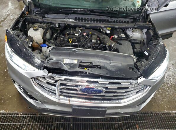 2FMPK4J9XMBA35853 2021 FORD EDGE Silver ძრავის განყოფილების ხედი