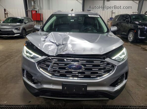 2FMPK4J9XMBA35853 2021 FORD EDGE Silver წინა ხედი