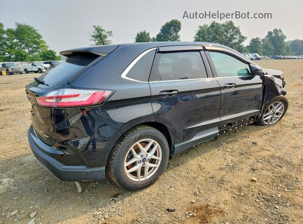 2FMPK4J9XNBA05737 2022 FORD EDGE Черный Задняя правая четверть