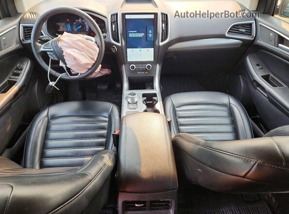 2FMPK4J9XNBA05737 2022 FORD EDGE Черный Вид панели приборов