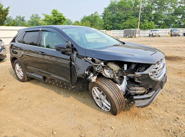 2FMPK4J9XNBA05737 2022 FORD EDGE Черный Передняя правая четверть