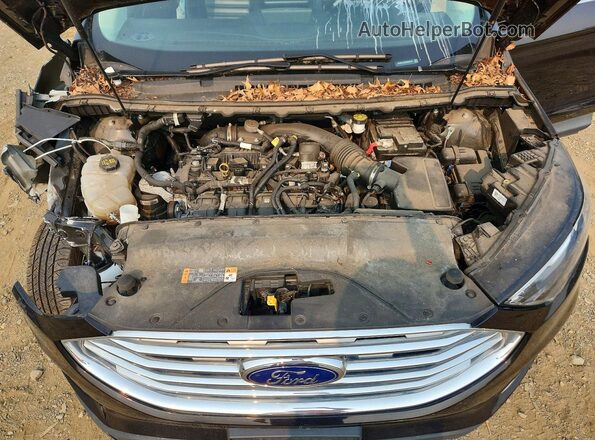2FMPK4J9XNBA05737 2022 FORD EDGE Черный Вид подкапотного пространства