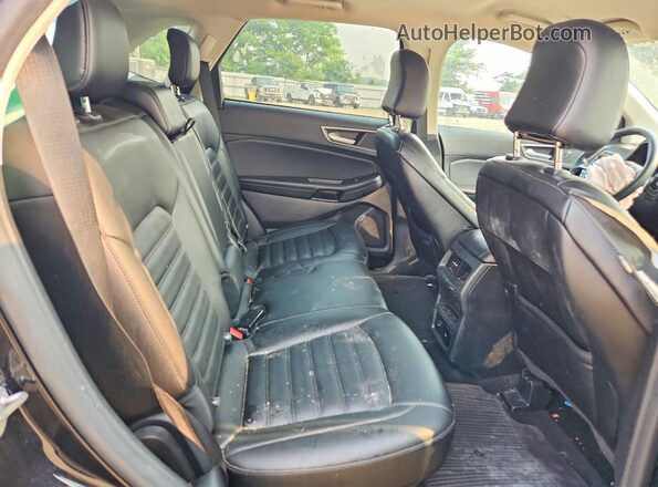 2FMPK4J9XNBA05737 2022 FORD EDGE Черный Вид задней части салона