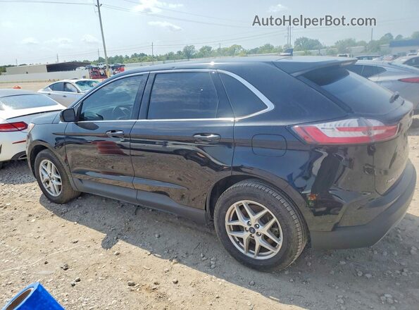 2FMPK4J9XNBA55134 2022 FORD EDGE Черный Задняя левая четверть