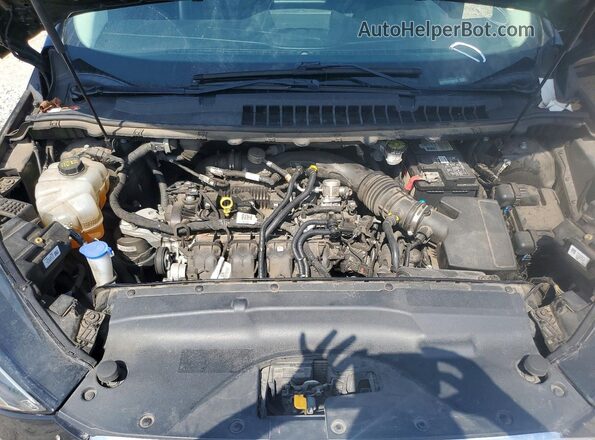 2FMPK4J9XNBA55134 2022 FORD EDGE Черный Вид задней части салона
