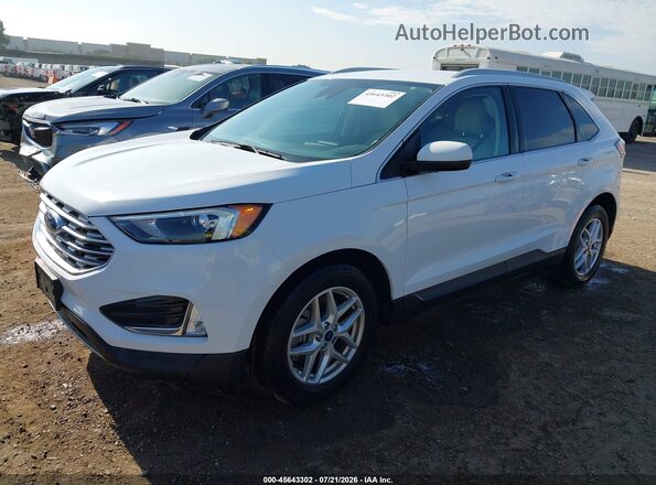 2FMPK4J9XNBA65162 2022 FORD EDGE White Передня ліва чверть