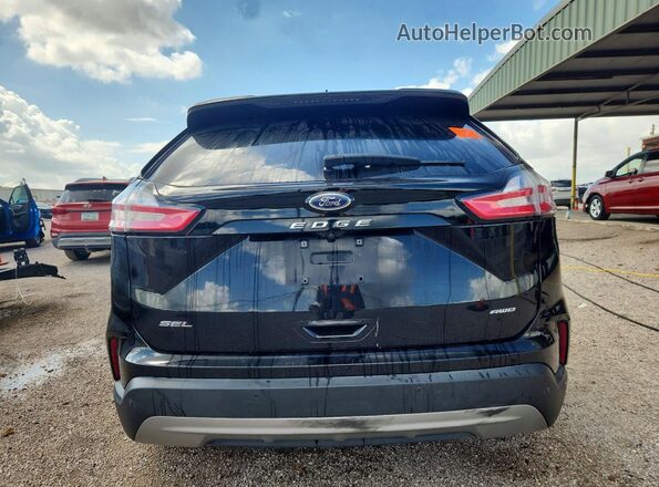 2FMPK4J9XNBB04395 2022 FORD EDGE Black Հետևի տեսք
