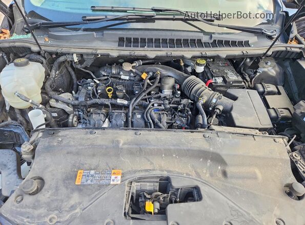 2FMPK4J9XNBB04395 2022 FORD EDGE Black Շարժիչի բաժամունքի տեսք