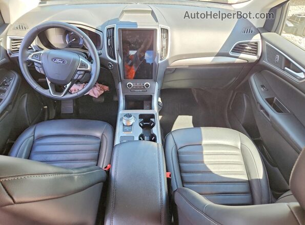 2FMPK4J9XRBA40753 2024 FORD EDGE Black Widok deski rozdzielczej