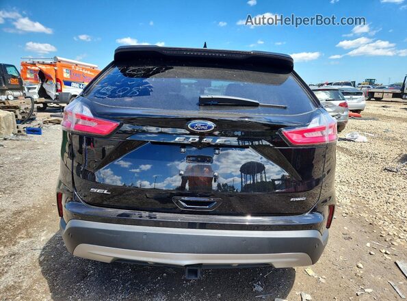 2FMPK4J9XRBA40753 2024 FORD EDGE Black Widok z tyłu
