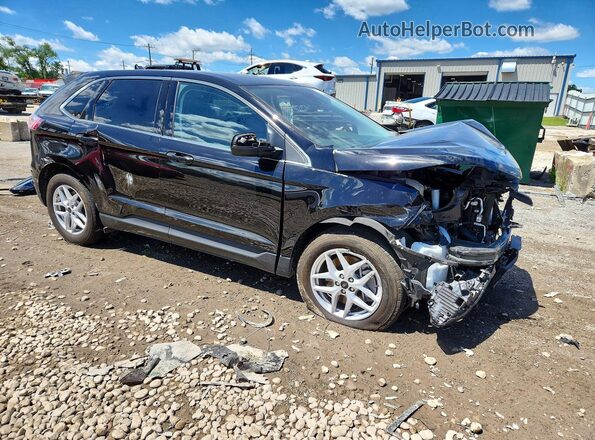 2FMPK4J9XRBA40753 2024 FORD EDGE Black Przód prawy