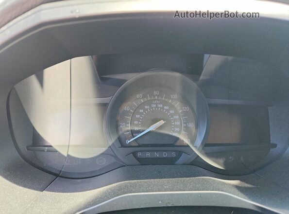 2FMPK4J9XRBA40753 2024 FORD EDGE Black Widok zestawu wskaźników