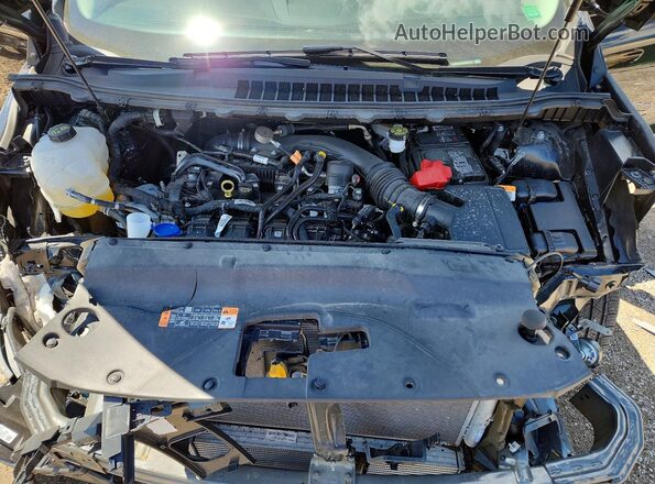 2FMPK4J9XRBA40753 2024 FORD EDGE Black Widok komory silnika