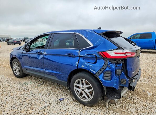2FMPK4J9XRBA72263 2024 FORD EDGE Синий Задняя левая четверть