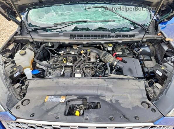 2FMPK4J9XRBA72263 2024 FORD EDGE Синий Вид задней части салона