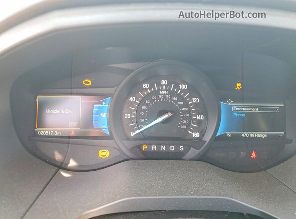 2FMPK4J9XRBB16312 2024 FORD EDGE Green Սարքավորումների վահանակի տեսք