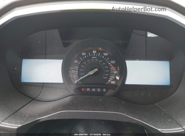 2FMPK4K81HBB87337 2017 FORD EDGE Black Vista de los asientos traseros