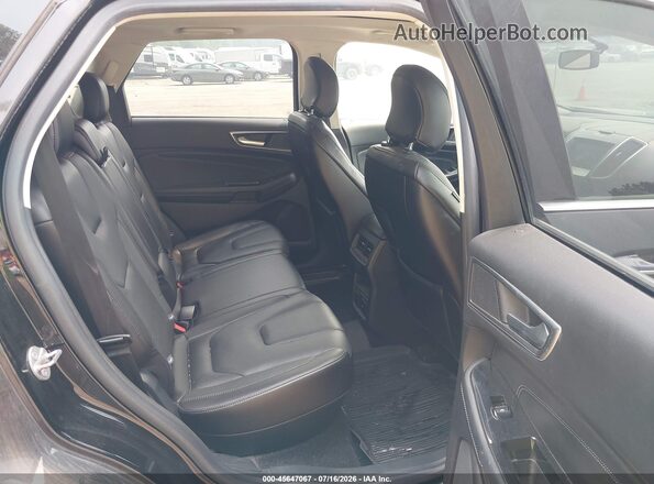 2FMPK4K81HBB87337 2017 FORD EDGE Black Vista de la etiqueta del VIN