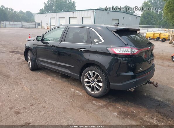 2FMPK4K81HBB87337 2017 FORD EDGE Black Trasero izquierdo