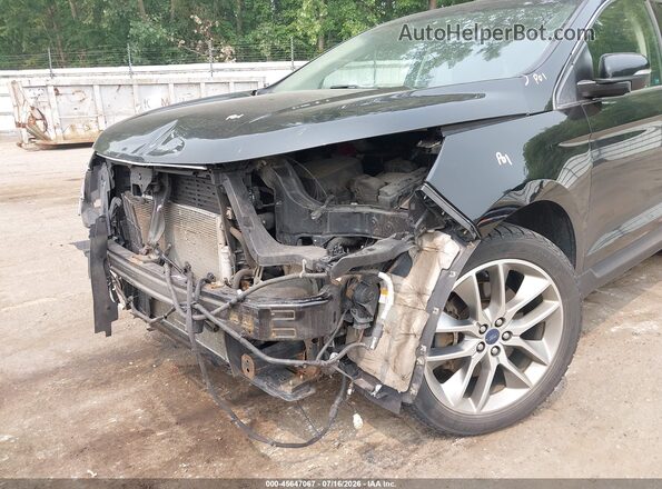 2FMPK4K81HBB87337 2017 FORD EDGE Black Vista frontal