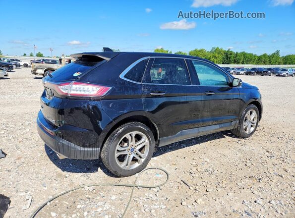 2FMPK4K81JBC33254 2018 FORD EDGE Black Задня права чверть