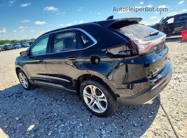 2FMPK4K81JBC33254 2018 FORD EDGE Black Задня ліва чверть