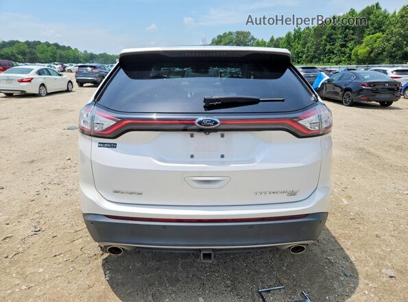 2FMPK4K81JBC49924 2018 FORD EDGE White Հետևի տեսք