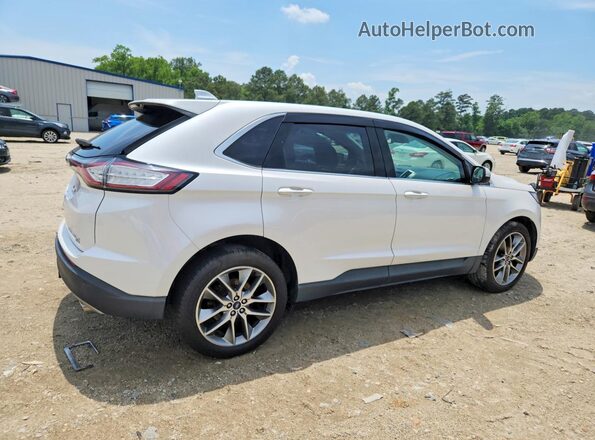 2FMPK4K81JBC49924 2018 FORD EDGE White Հետևի աջ