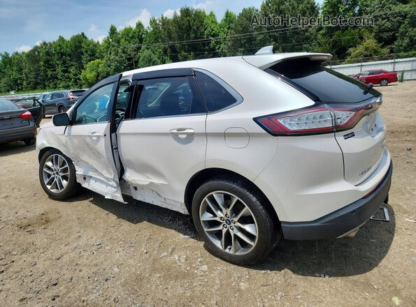 2FMPK4K81JBC49924 2018 FORD EDGE White Հետևի ձախ