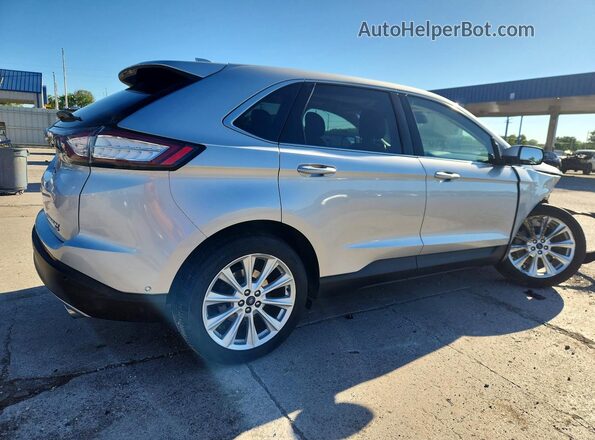 2FMPK4K82HBB64715 2017 FORD EDGE Silver Задня права чверть