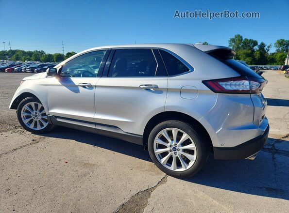 2FMPK4K82HBB64715 2017 FORD EDGE Silver Задня ліва чверть