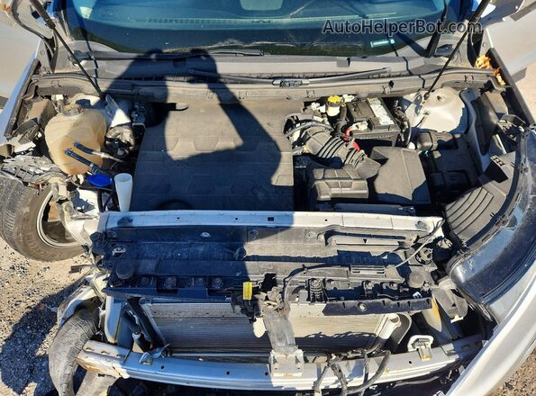2FMPK4K82HBB64715 2017 FORD EDGE Silver Вид підкапотного простору