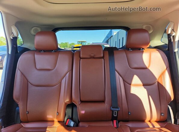 2FMPK4K82HBB64715 2017 FORD EDGE Silver Вид задніх сидінь