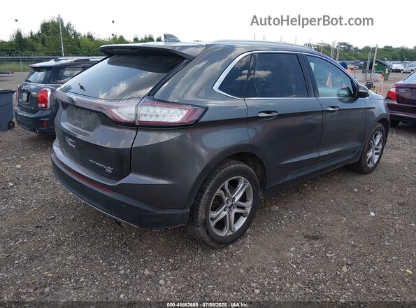 2FMPK4K83GBB44794 2016 FORD EDGE Серый Задняя правая четверть