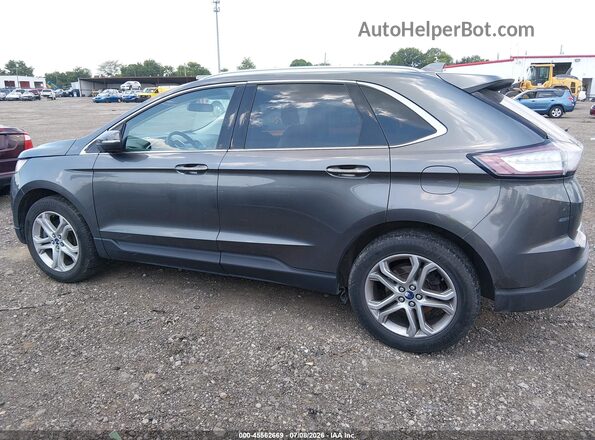 2FMPK4K83GBB44794 2016 FORD EDGE Серый Панорамный вид салона 360°