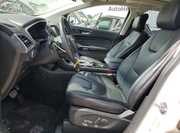 2FMPK4K83GBC66393 2016 FORD EDGE White Vista interior delantera