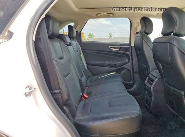 2FMPK4K83GBC66393 2016 FORD EDGE White Vista interior trasera