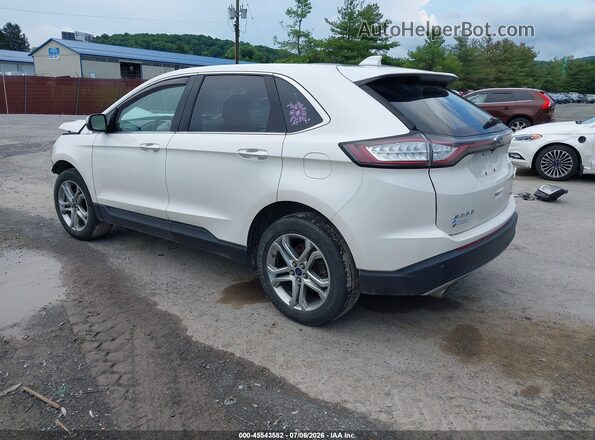 2FMPK4K83HBB41718 2017 FORD EDGE Белый Задняя левая четверть