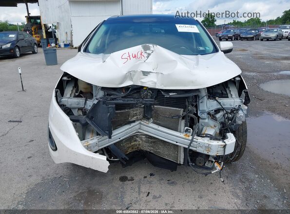 2FMPK4K83HBB41718 2017 FORD EDGE Белый Вид спереди