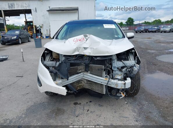 2FMPK4K83HBB41718 2017 FORD EDGE Белый Вид задней части салона