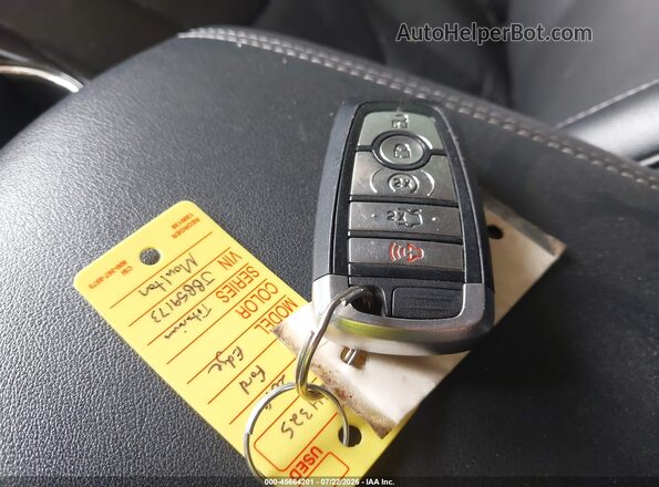 2FMPK4K83JBB59173 2018 FORD EDGE Серый Вид панели приборов