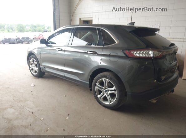 2FMPK4K83JBB59173 2018 FORD EDGE Серый Задняя левая четверть