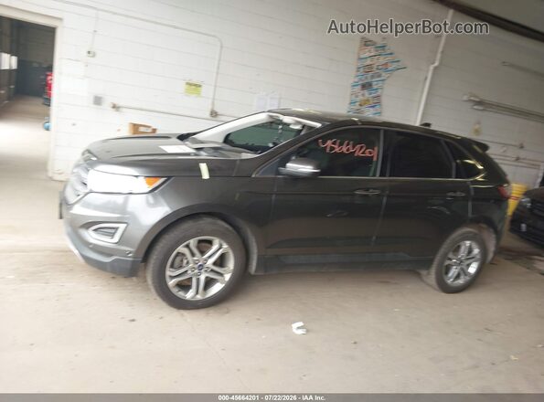 2FMPK4K83JBB59173 2018 FORD EDGE Серый Панорамный вид салона 360°