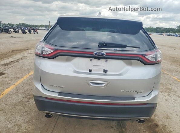 2FMPK4K83JBC02362 2018 FORD EDGE Серебряный Вид сзади