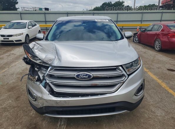 2FMPK4K83JBC02362 2018 FORD EDGE Серебряный Вид спереди