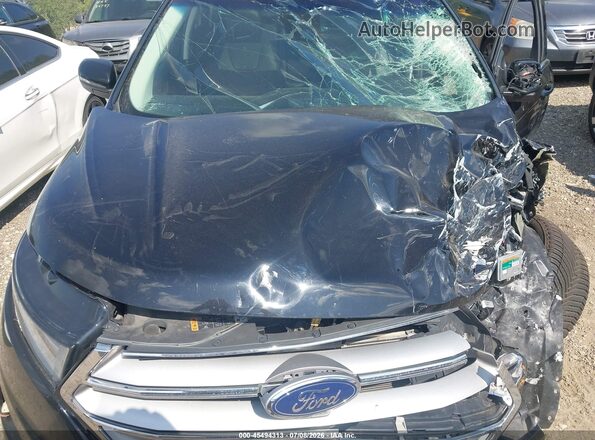 2FMPK4K83JBC10431 2018 FORD EDGE Black Vista trasera