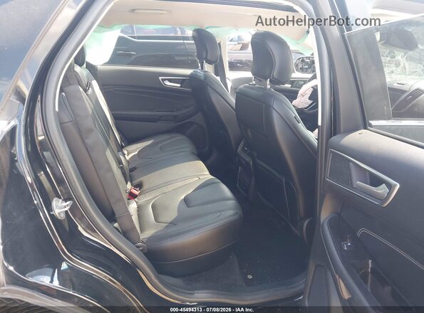 2FMPK4K83JBC10431 2018 FORD EDGE Black Vista de la etiqueta del VIN